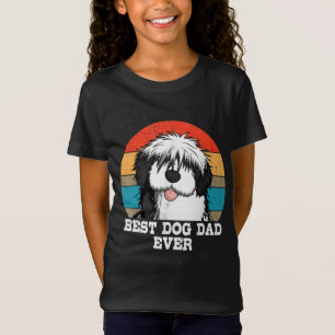 Sheepadoodle Dad Father Gift Idea for Father's Day T-Shirt