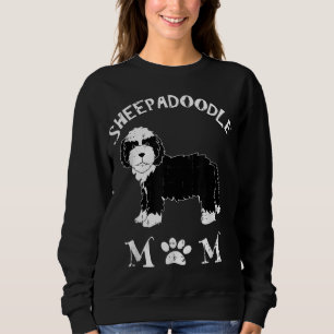 Sheepadoodle Mum Puppy Cute Pet Animal Dog Lover G Sweatshirt