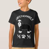 Sheepadoodle Mum Puppy Cute Pet Animal Dog Lover G