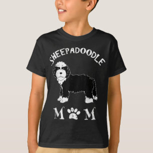 Sheepadoodle Mum Puppy Cute Pet Animal Dog Lover G T-Shirt