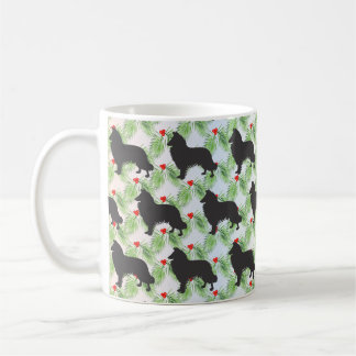 Sheepdog Christmas Holiday Coffee Mug