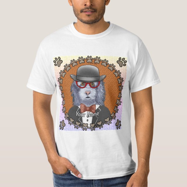 SheepDog Glasses T-Shirt (Front)