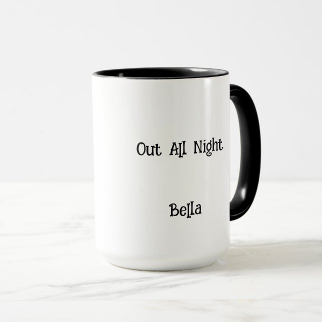 Sheepdog ,Photo And Name Customisable, Mug (Front Right)
