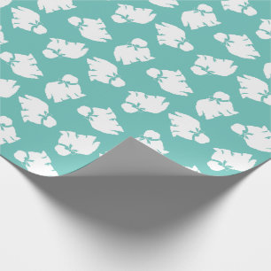 Sheepdog Puppy Old English Sheep Dog Wrapping Paper
