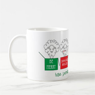 Sheepish Holiday  Coffee Mug