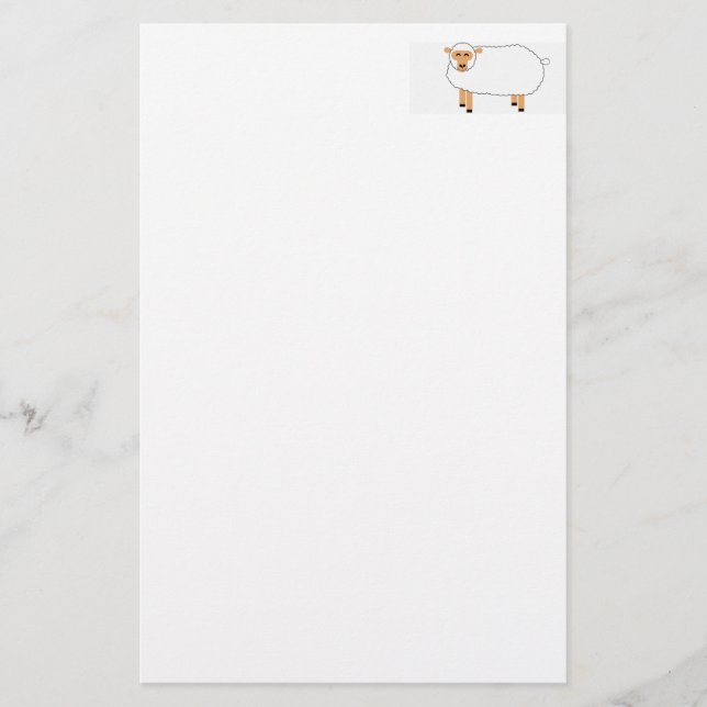 Sheepish Stationery (Front)