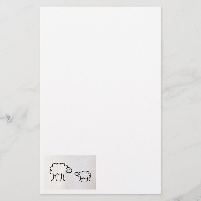 Sheepish Stationery (Front)