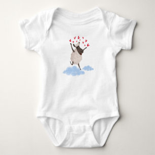 Sheepishly in Love Baby Bodysuit