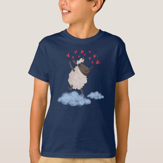 Sheepishly in Love T-Shirt (Front)