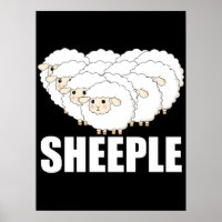 Sheeple Question Nothing Remain Terrified - Sheep