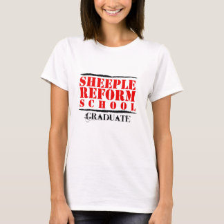 Sheeple Reform School Graduate T-Shirt