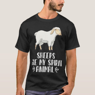 Sheeps Are My Spirit Animal T-Shirt