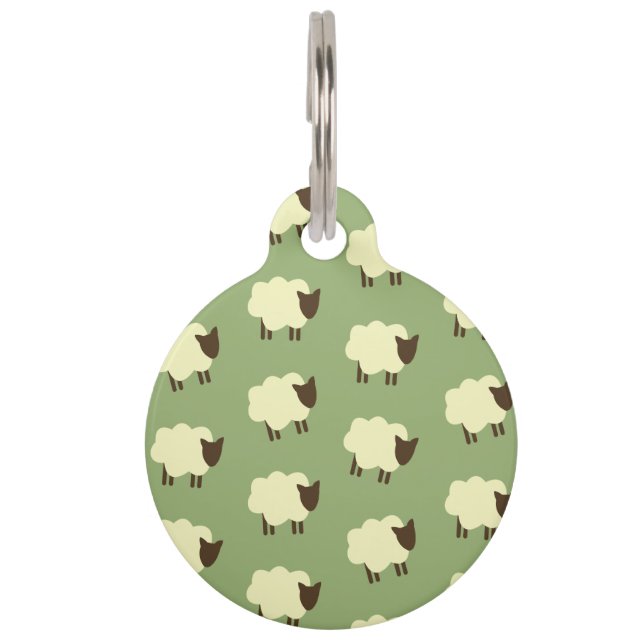 Sheeps Pet Tag (Front)