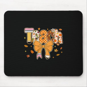 Sheeps Wearing Sweater Coffee Thanksgiving Autumn Mouse Pad