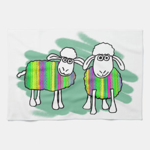 Sheepy Teatowel Tea Towel
