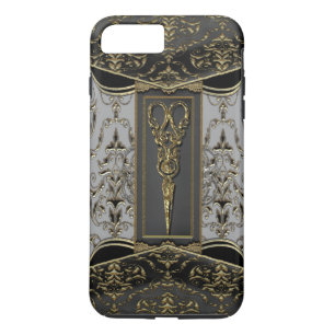 Sheer Hazlehurst Antiqued Scissors VII Case-Mate iPhone Case