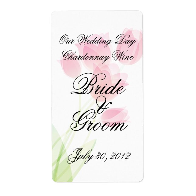 Sheer Pink Tulips (Front)