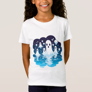 Sheet faced ghosts for Halloween T-Shirt