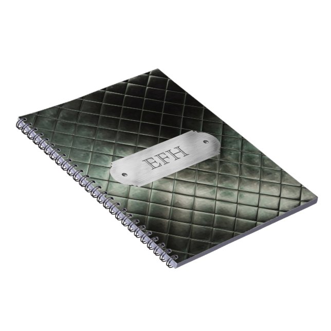 Sheet Metal Spiral Notebook (Right Side)