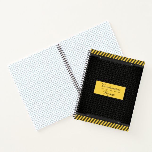 Sheet Metal Spiral Notebook (Inside)