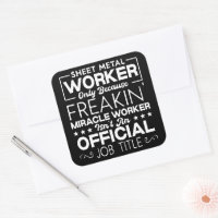 Sheet Metal Worker Handyman Funny Humour Quote