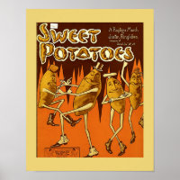 sheet music cvr Sweet Potatoes Ragtime March 1906