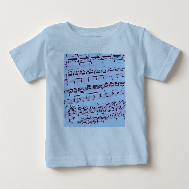 Sheet Music/Glee Club Baby T-Shirt (Front)