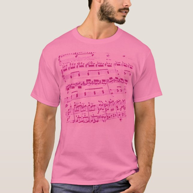 Sheet Music/Glee Club T-Shirt (Front)
