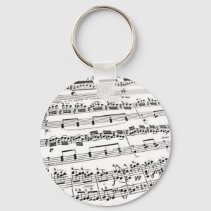 Sheet Music Key Ring