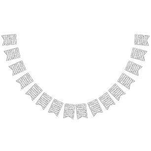 Sheet Music Notes         Bunting