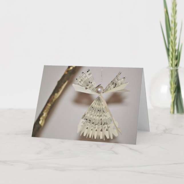 Sheet Music Notes Christmas Angel Pearl (Front)