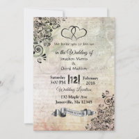 Sheet Music Notes Hearts Wedding