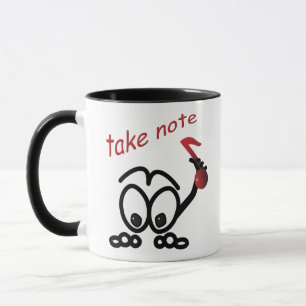 Sheet Music Score Teacher Musician Composer Mug