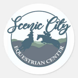 Sheet of 3" round stickers