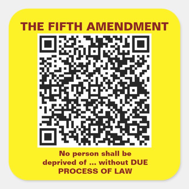 Sheet of six 3 inch, square stickers.   sticker (Front)