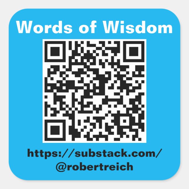Sheet of six 3 inch, square stickers. sticker (Front)
