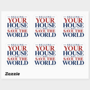 Sheet of Stickers - Save the World