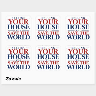 Sheet of Stickers - Save the World