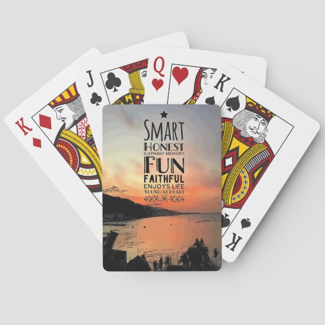 Sheffey Acronym  Playing Cards (Back)