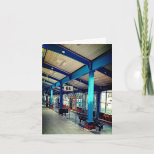 Sheffield bus station card