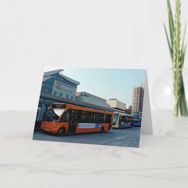 Sheffield bus station card (Front)