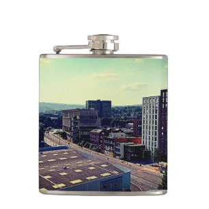 Sheffield city hip flask