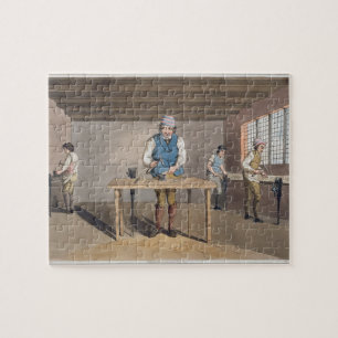 Sheffield Cutler, from `Costume of Yorkshire' engr Jigsaw Puzzle