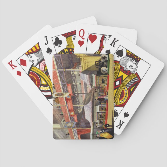 Sheffield Hardware, plate 43 from 'Dickinsons' Com Playing Cards (Back)