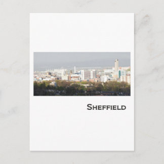 Sheffield Landscape picture Postcard