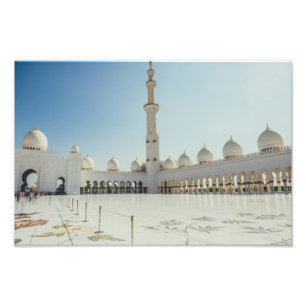 Sheikh Zayed Grand Mosque ,Abu Dhabi Photo Print