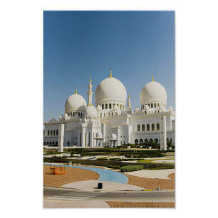 Sheikh Zayed Grand Mosque,Abu Dhabi Photo Print