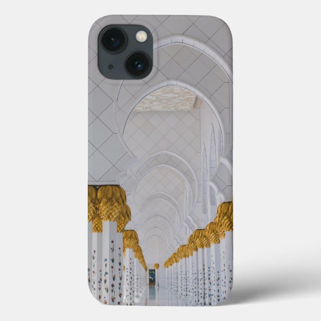 Sheikh Zayed Grand Mosque columns,Abu Dhabi Case-Mate iPhone Case (Back)