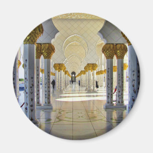 Sheikh Zayed Grand Mosque Corridor Magnet