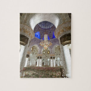 Sheikh Zayed mosque in Abu Dhabi Jigsaw Puzzle